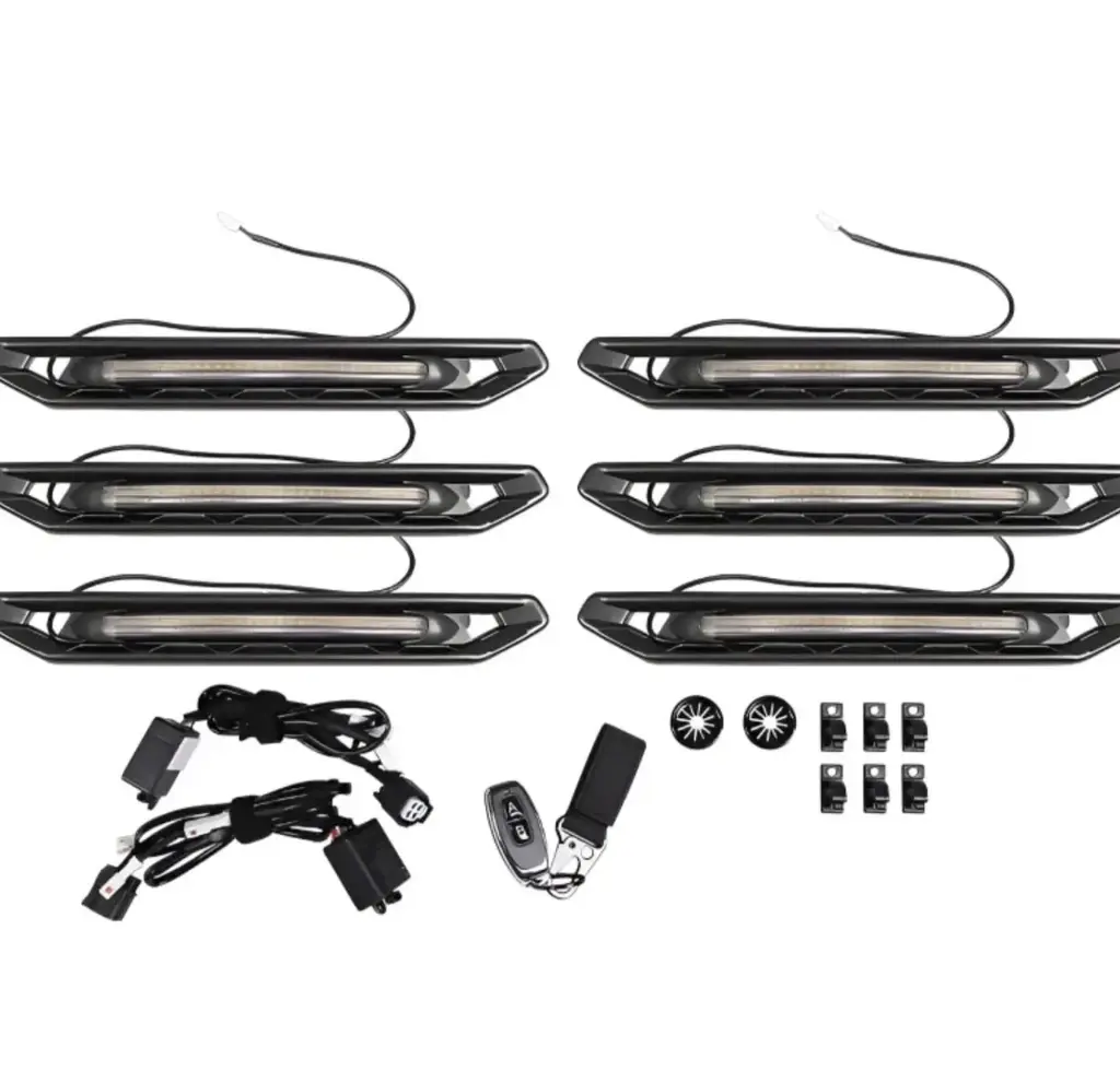 Decoration lamp for Roof Rack/مصابيح الزينة تركب لتغطي المناطق الصفراء في السقف