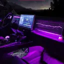 Passanger Screen panel with Ambient Light/لوحة شاشة الركاب مع الإضاءة المحيطية لسيارة